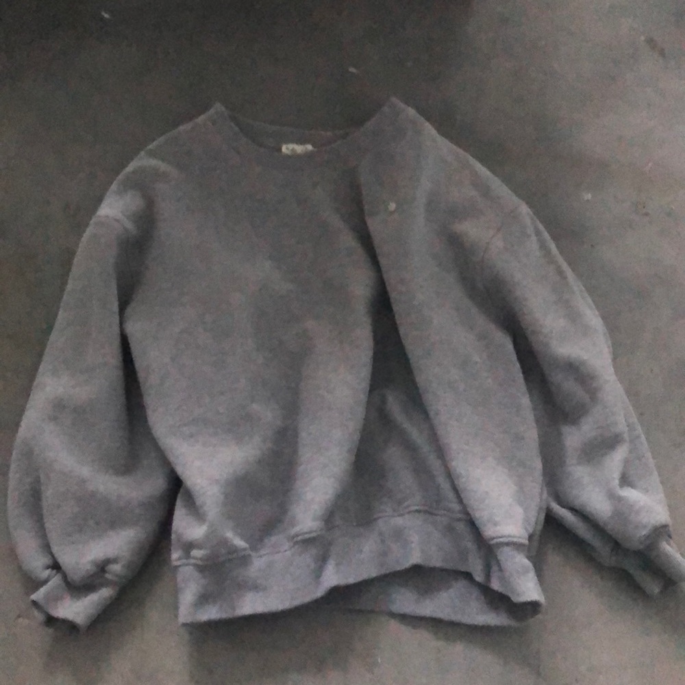 For love and lemons gray crewneck sweatshirt